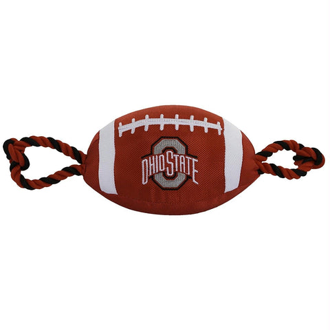Ohio State Buckeyes Pet Nylon Football