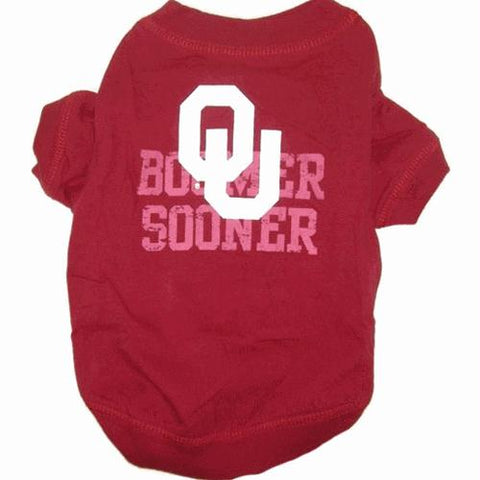 Oklahoma Sooners Dog Tee Shirt