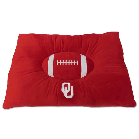Oklahoma Sooners Pet Pillow Bed