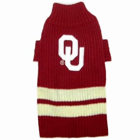 Oklahoma Sooners Dog Sweater