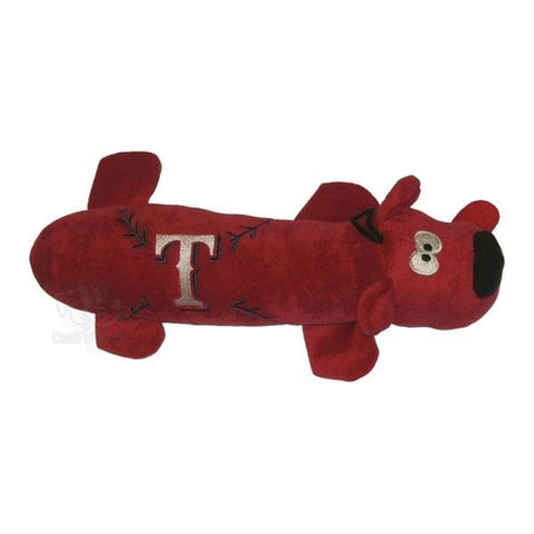 Texas Rangers Plush Tube Pet Toy