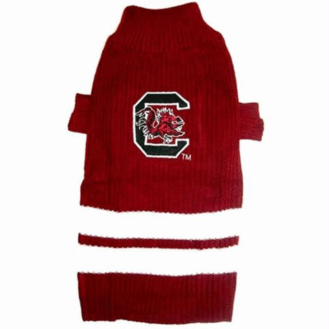 South Carolina Gamecocks Dog Sweater