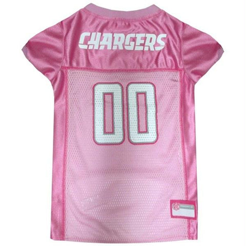 San Diego Chargers Pink Pet Jersey