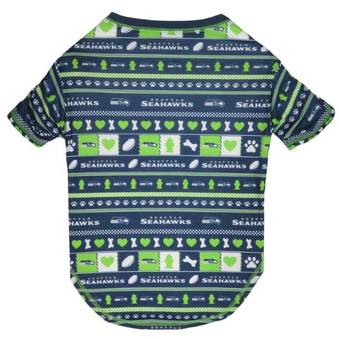 Seattle Seahawks Pet Novel-Tee