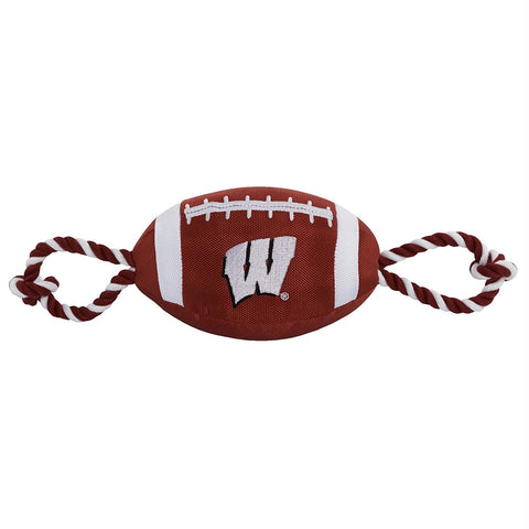 Wisconsin Badgers Pet Nylon Football