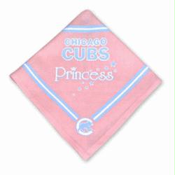 Chicago Cubs Pink Dog Bandana
