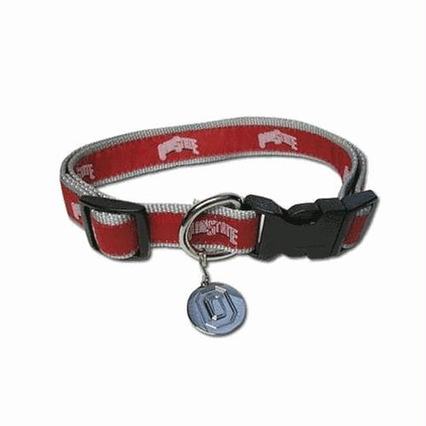 Ohio State Dog Collar Alternate Style