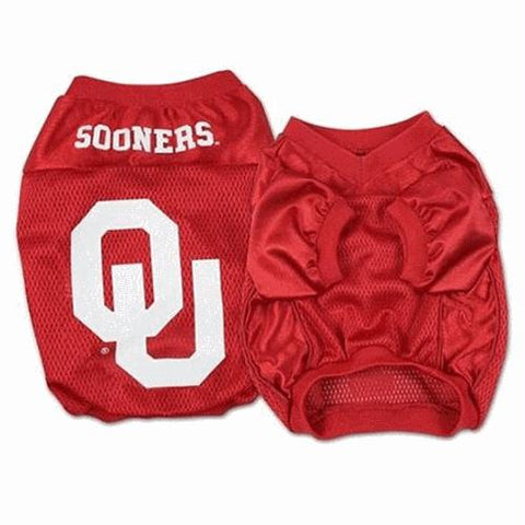 Oklahoma Sooners Dog Jersey Alternate Style