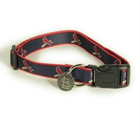 St. Louis Cardinals Dog Collar Alternate Style #2 - S/M