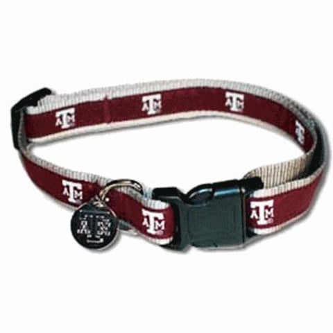 Texas A&M Dog Collar Alternate Style