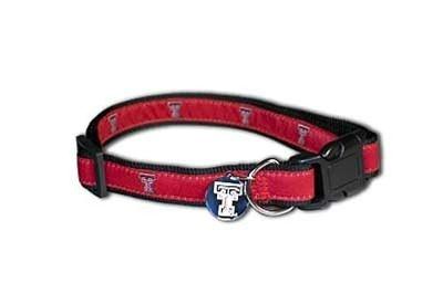 Texas Tech Dog Collar Alternate Style