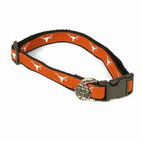 Texas Longhorns Dog Collar Alternate Style
