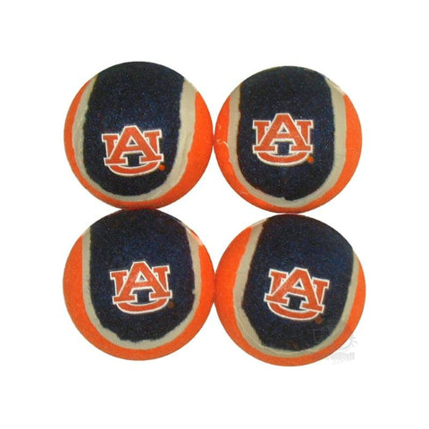 Auburn Tigers Tennis Ball 4-Pak
