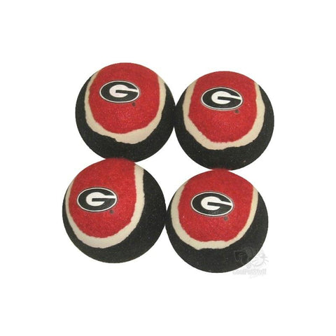 Georgia Bulldogs Tennis Ball 4-Pak