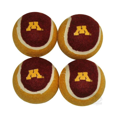 Minnesota Golden Gophers Tennis Ball 4-Pak
