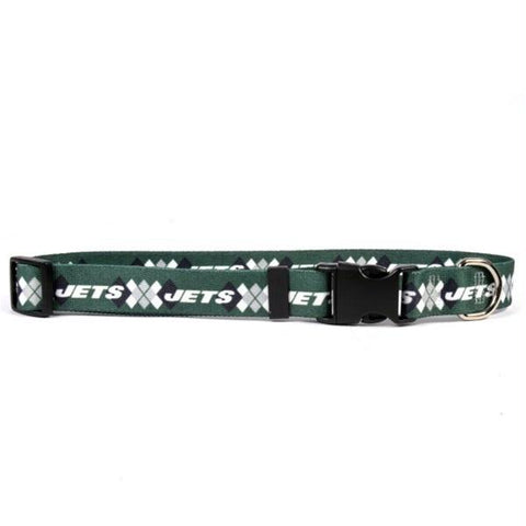 New York Jets Argyle Nylon Collar