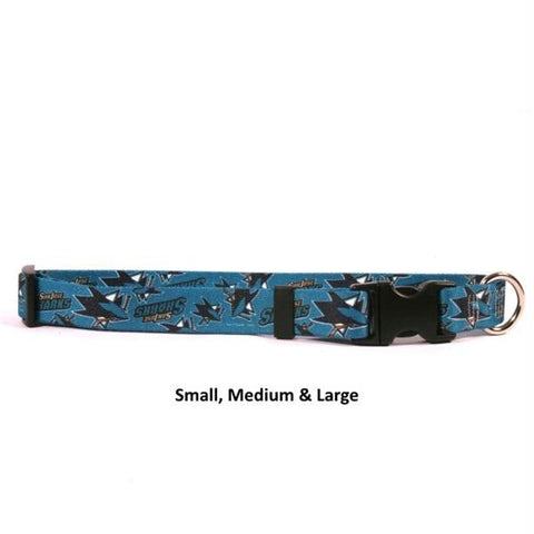 San Jose Sharks Nylon Collar