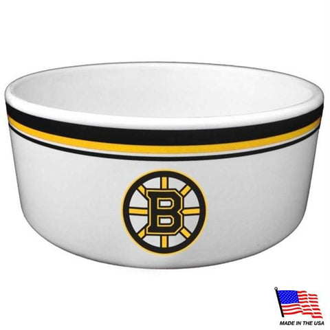Boston Bruins Ceramic Pet Bowl