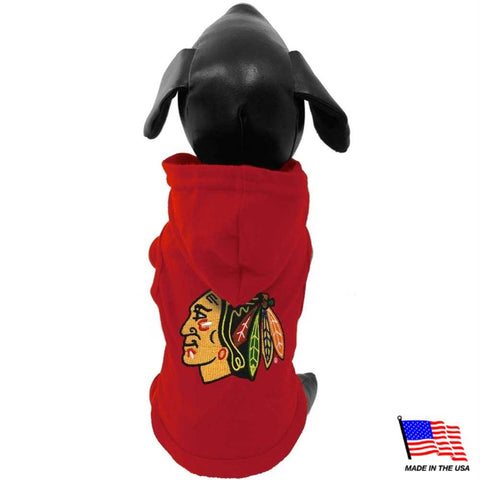 Chicago Blackhawks Pet Hoodie
