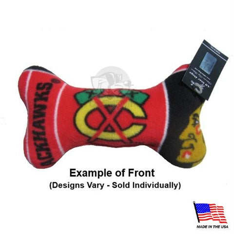Chicago Blackhawks Plush Bone Toy