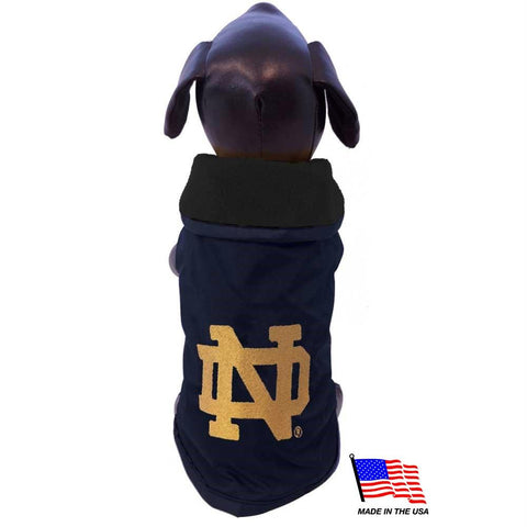 Notre Dame Weather-Resistant Blanket Pet Coat