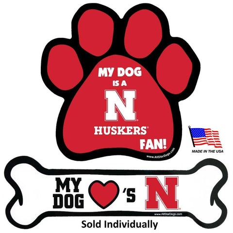 Nebraska Huskers Car Magnets