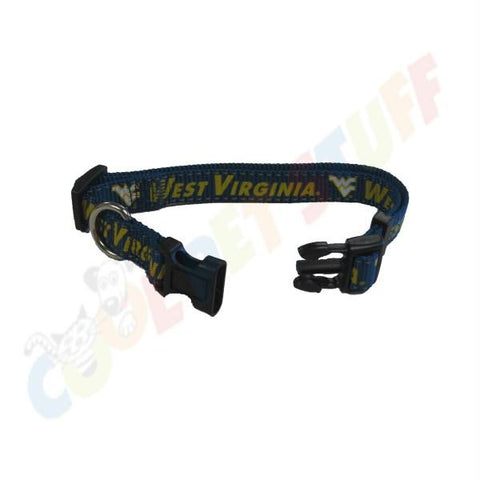 West Virginia Mountaineers Pet Reflective Nylon Collar