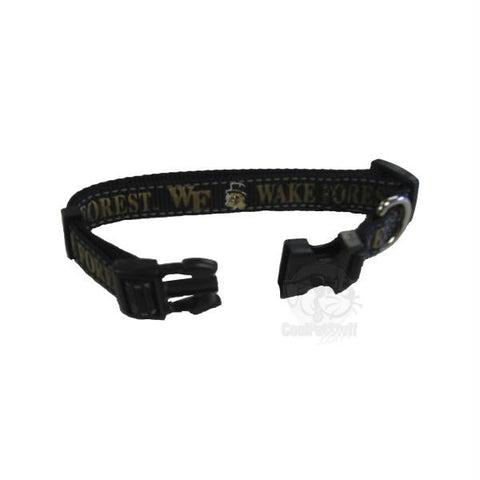 Wake Forest Demon Deacons Pet Reflective Nylon Collar