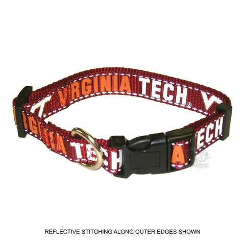 Virginia Tech Hokies Pet Reflective Nylon Collar