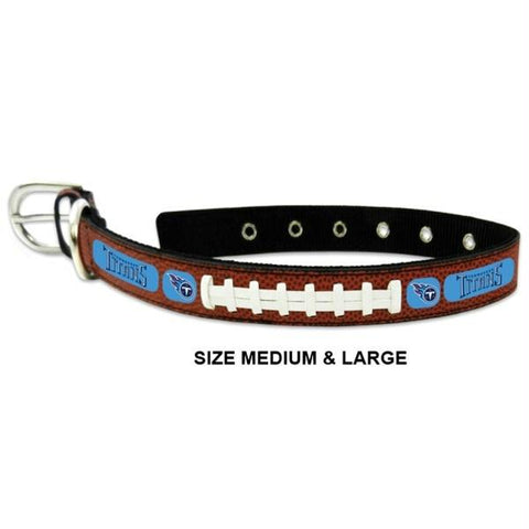 Tennessee Titans Classic Leather Football Collar