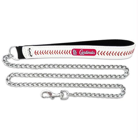 St. Louis Cardinals Leather Baseball Seam Leash