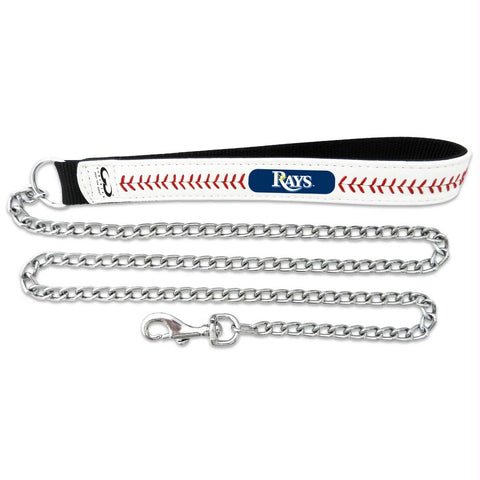 Tampa Bay Rays Leather Baseball Seam Leash