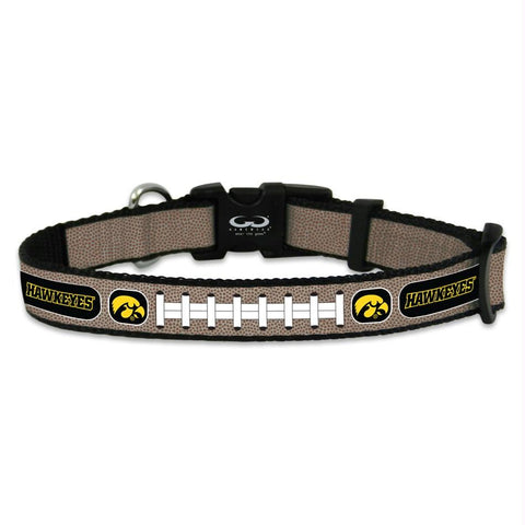 Iowa Hawkeyes Reflective Football Pet Collar