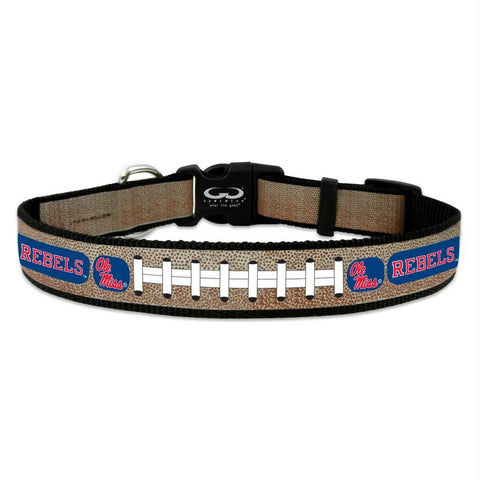 Ole Miss Rebels Reflective Football Pet Collar