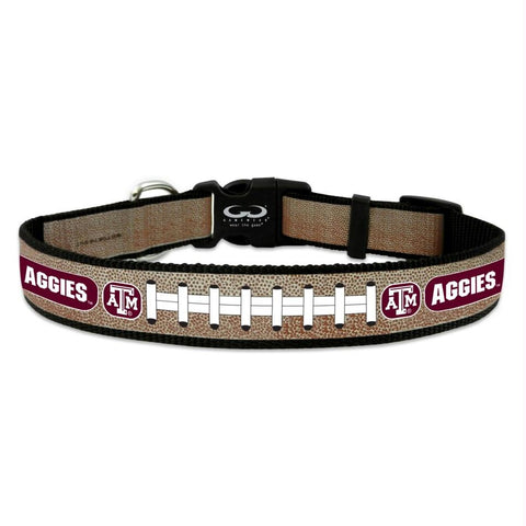 Texas A&M Aggies Reflective Football Pet Collar