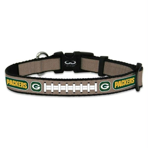 Green Bay Packers Reflective Football Pet Collar