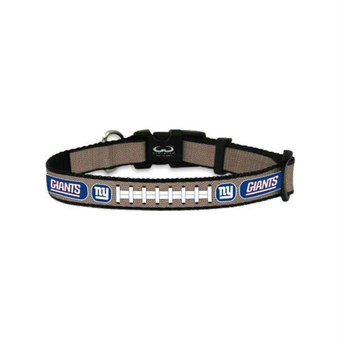 New York Giants Reflective Football Pet Collar