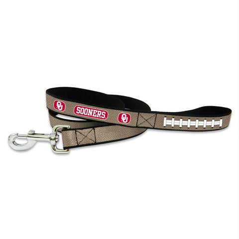 Oklahoma Sooners Reflective Football Pet Leash