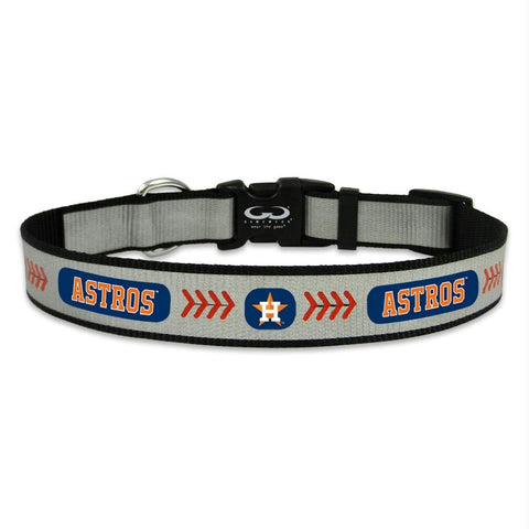 Houston Astros Pet Reflective Collar