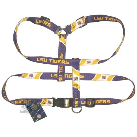 LSU Tigers Dog Harness