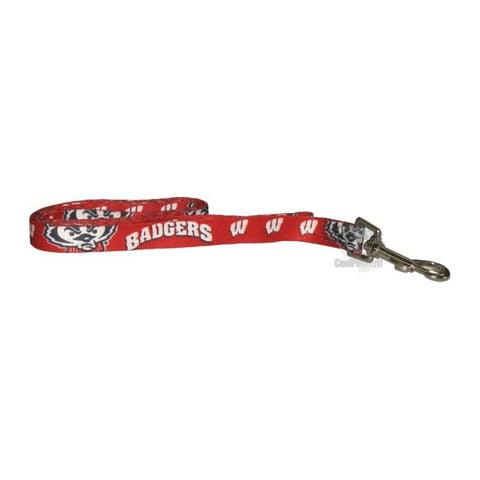 Wisconsin Badgers Dog Leash