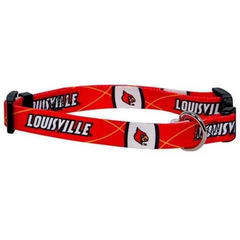 Louisville Cardinals Dog Collar