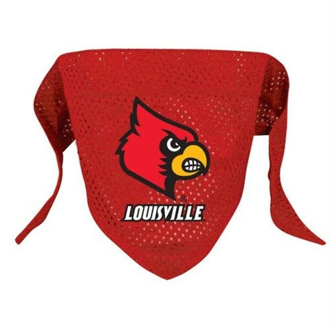 Louisville Cardinals Mesh Dog Bandana