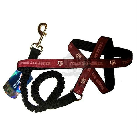 Texas A&M Aggies Bungee Ribbon Pet Leash