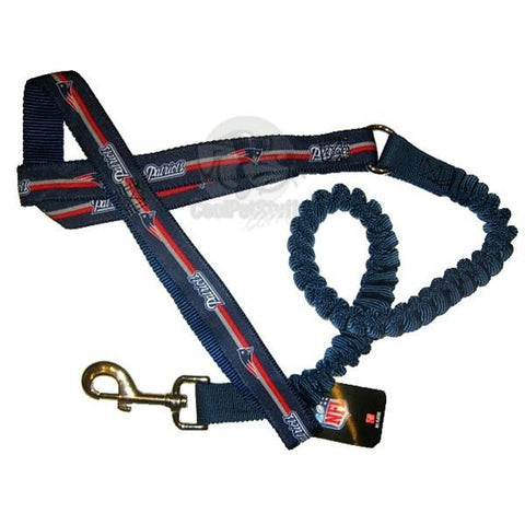 New England Patriots Bungee Ribbon Pet Leash