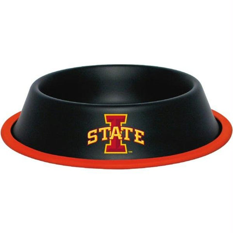 Iowa State Cyclones Gloss Black Pet Bowl
