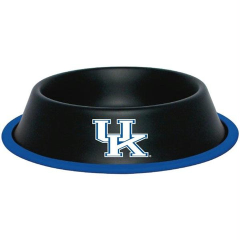 Kentucky Wildcats Gloss Black Pet Bowl