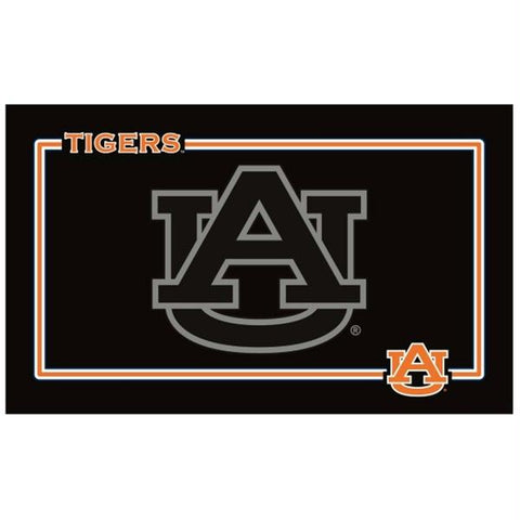 Auburn Tigers Black Pet Bowl Mat