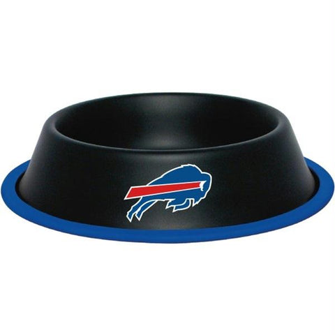 Buffalo Bills Gloss Black Pet Bowl