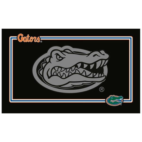 Florida Gators Black Pet Bowl Mat